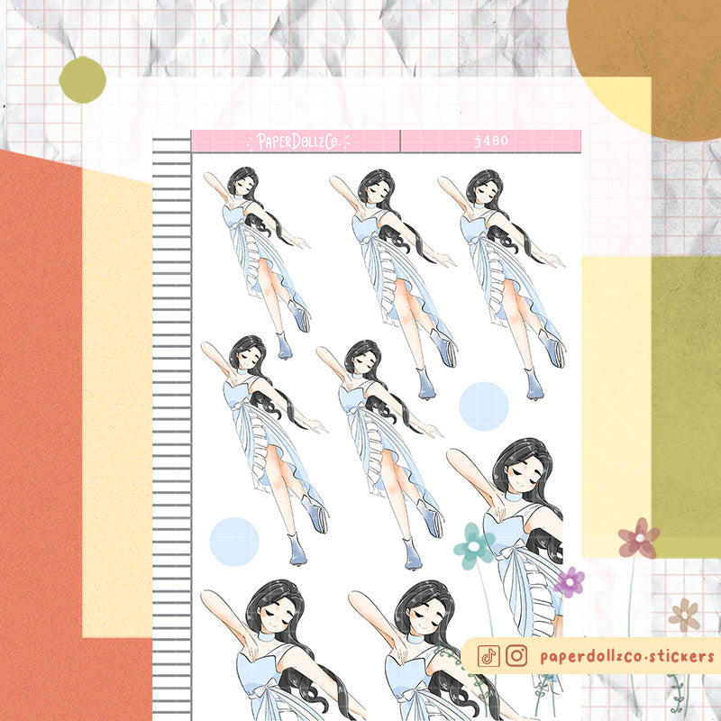 Cloud Dancer | Just Dolls Stickers | J480