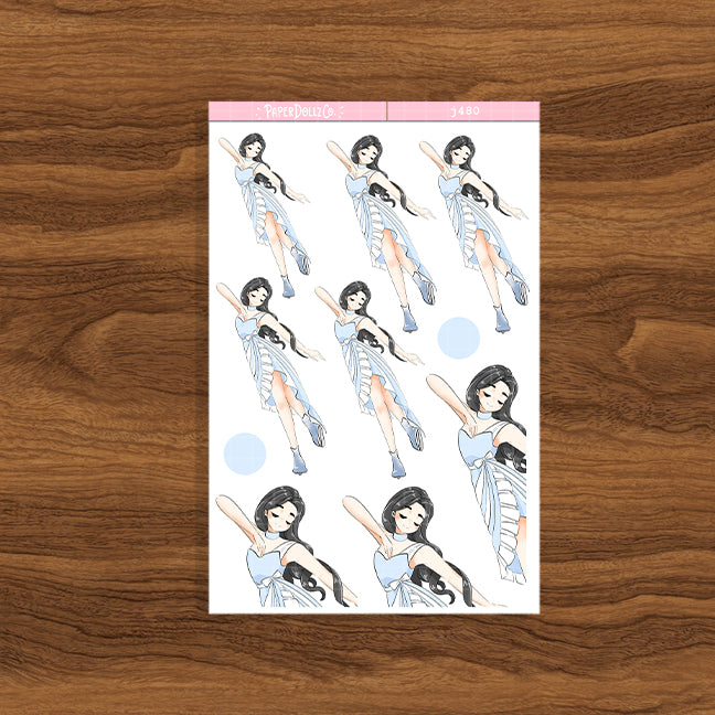 Cloud Dancer | Just Dolls Stickers | J480