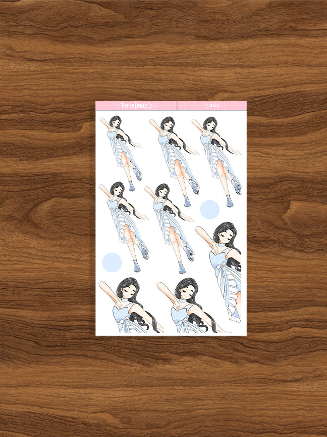 Cloud Dancer | Just Dolls Stickers | J480
