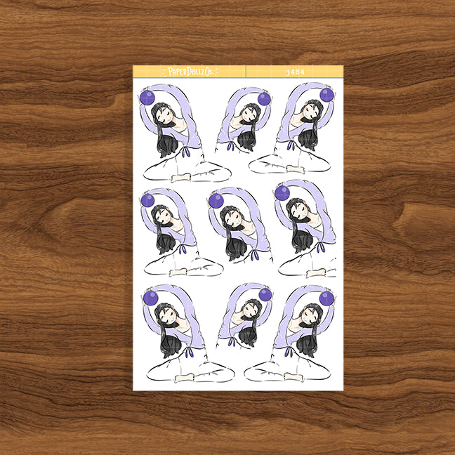 Body in Motion | Just Dolls Stickers | J484