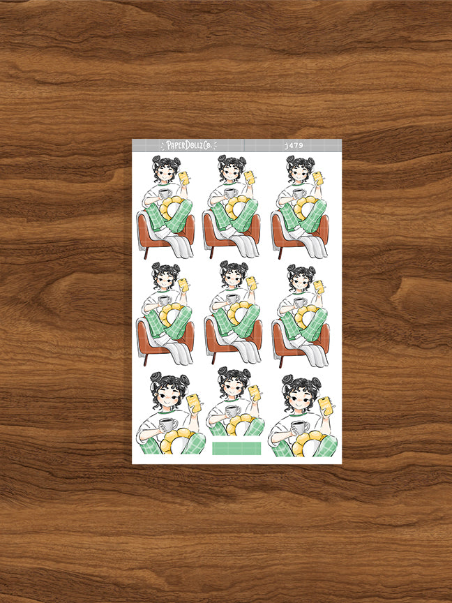 The Breakfast Club | Just Dolls Stickers | J488