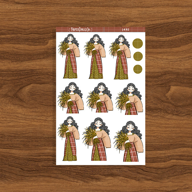 Ang Magsasaka | Just Dolls Stickers | J492
