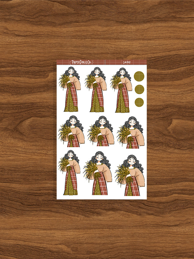 Ang Magsasaka | Just Dolls Stickers | J492