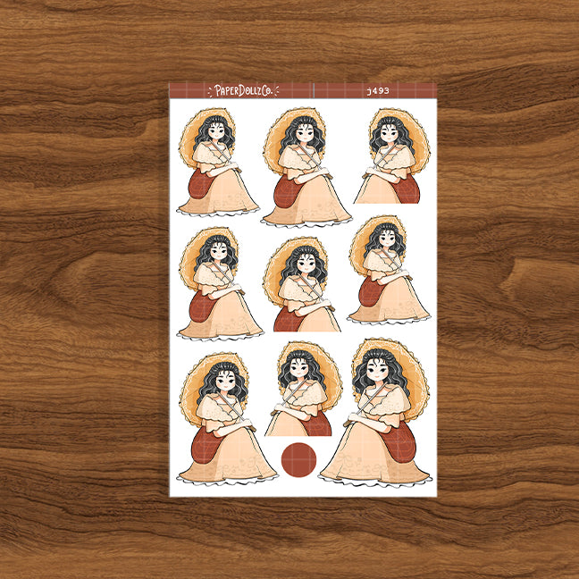 Maria Clara | Just Dolls Stickers | J493