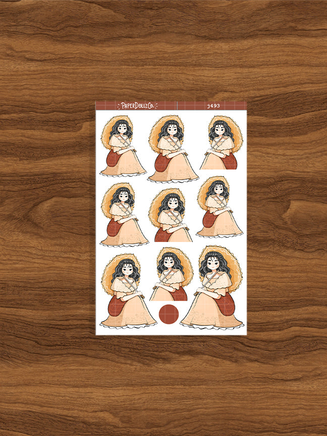 Maria Clara | Just Dolls Stickers | J493
