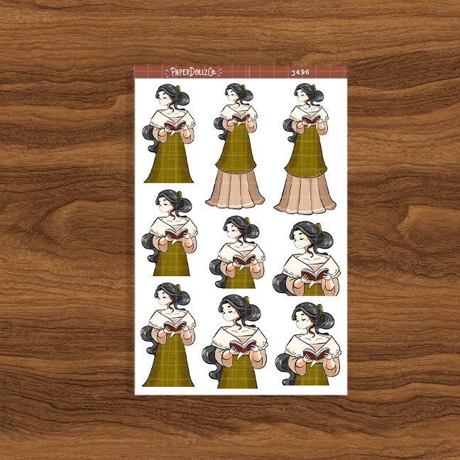 Talaarawan | Just Dolls Stickers | J496