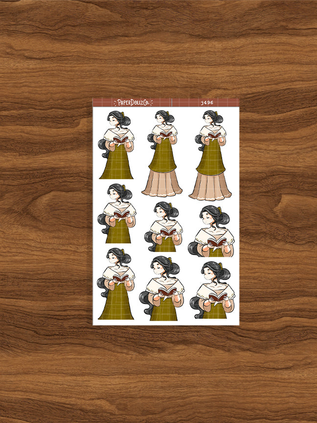 Talaarawan | Just Dolls Stickers | J496