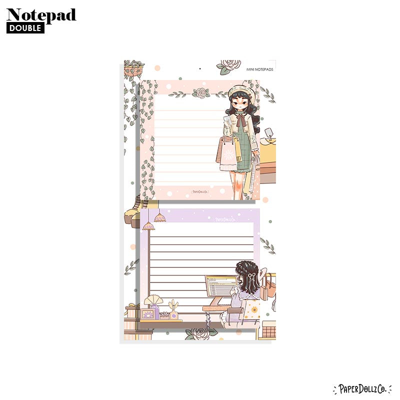 Mini Notepads | PaperDollzCo | npd001