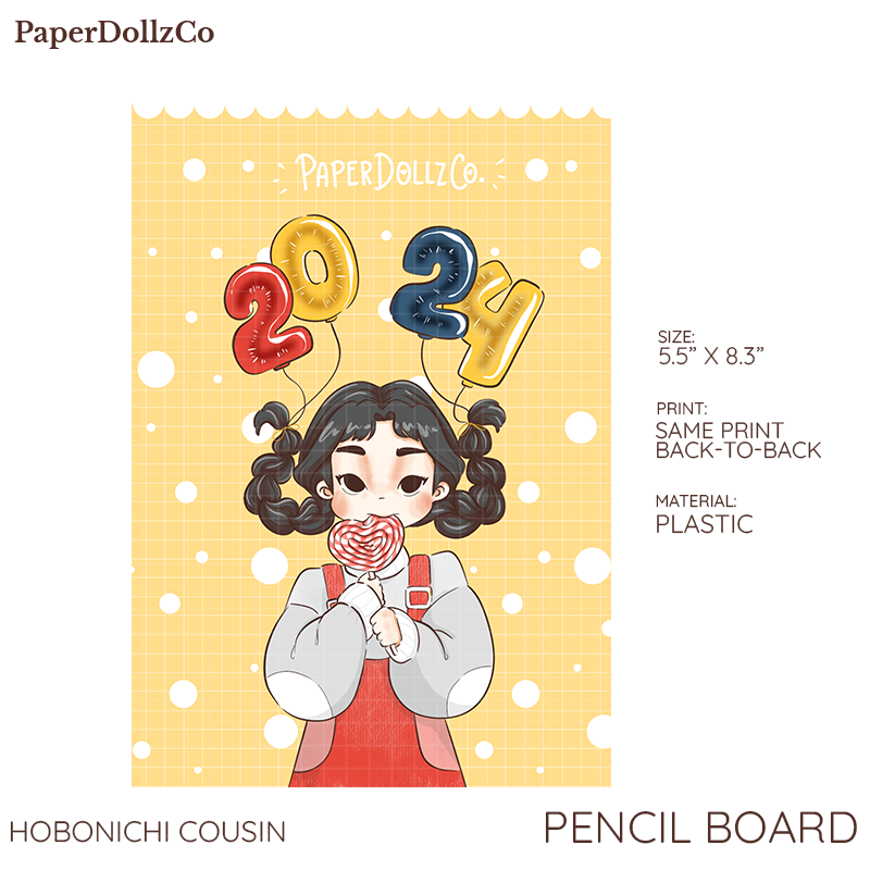 Paperdollzco A5 Pencil Board -PB001