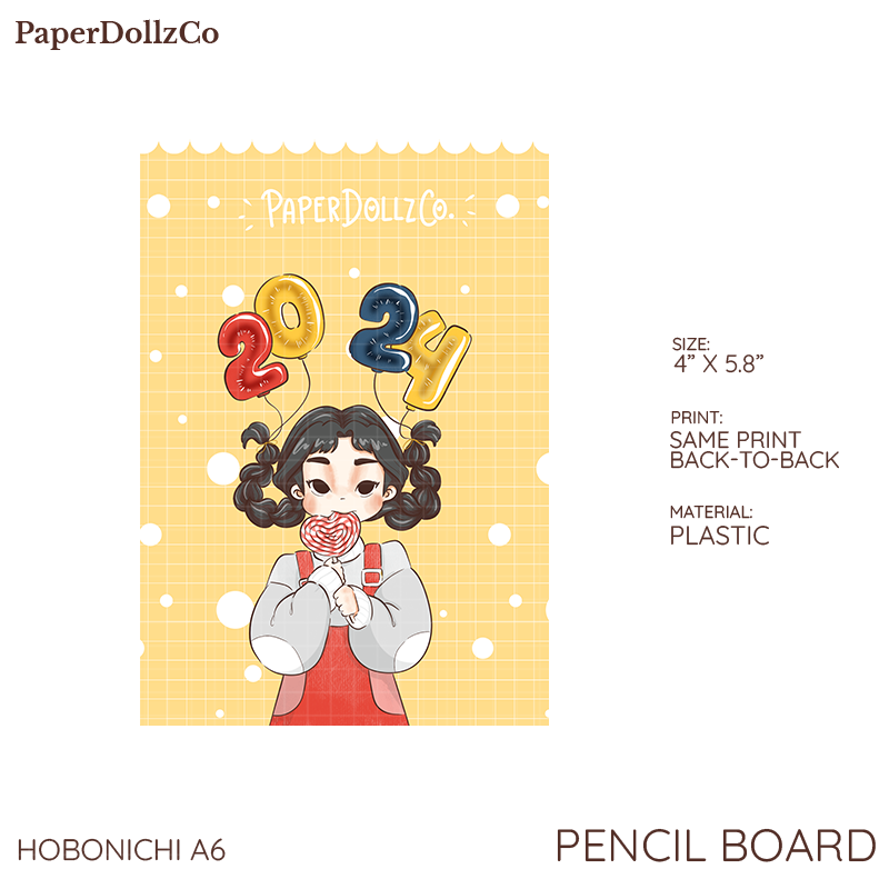 Paperdollzco A6 Pencil Board -PB001
