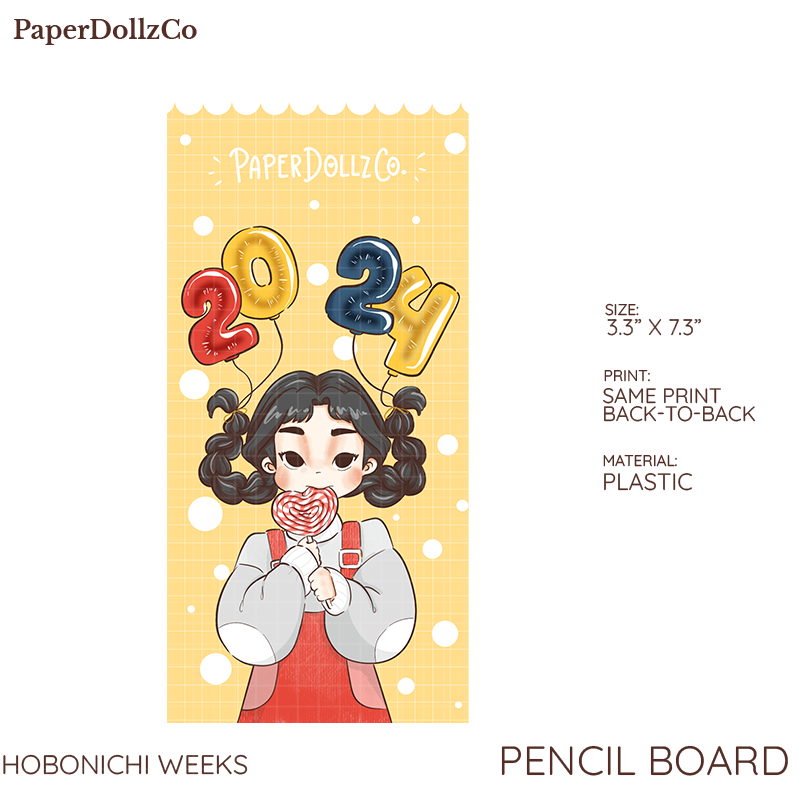 Paperdollzco Hobonichi Weeks Pencil Board -PB001