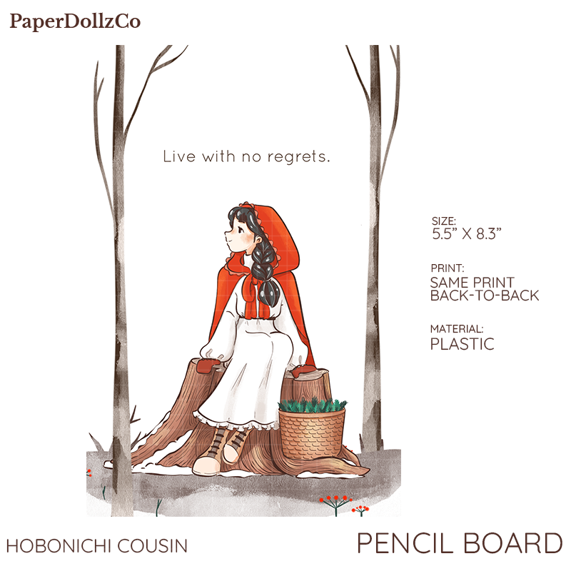 Paperdollzco A5 Pencil Board -PB002