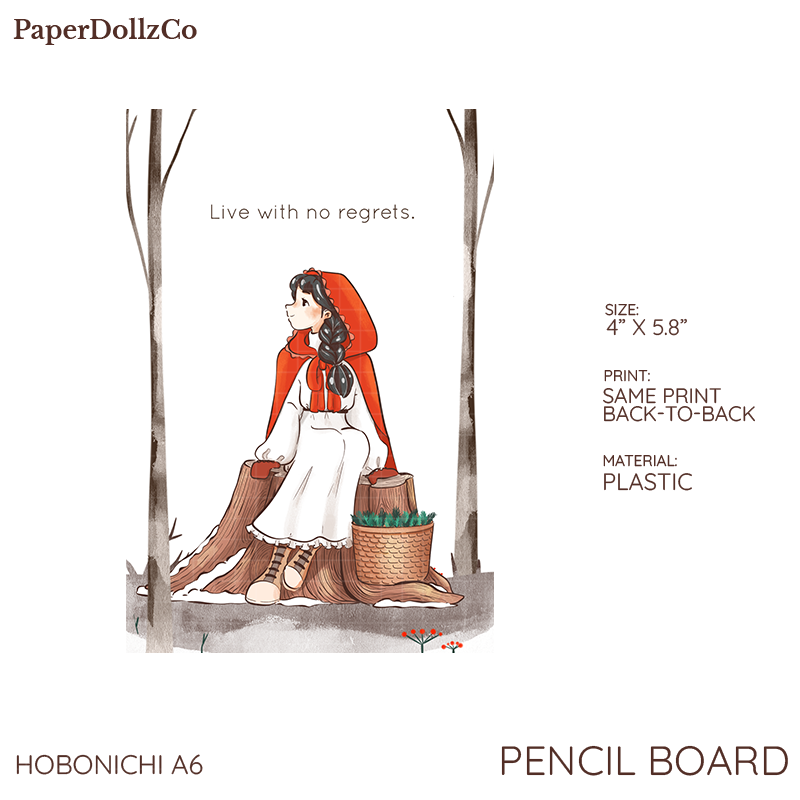 Paperdollzco A6 Pencil Board -PB002