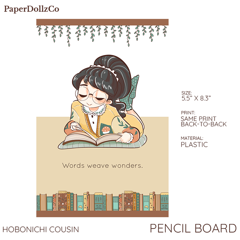 Paperdollzco A5 Pencil Board -PB004