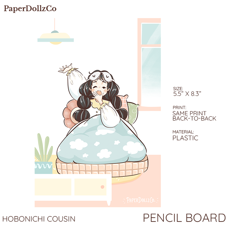 Paperdollzco A5 Pencil Board - pb006