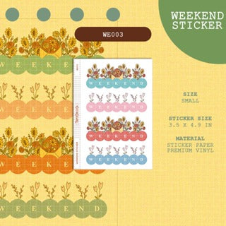 Paperdollzco Weekend Stickers we003