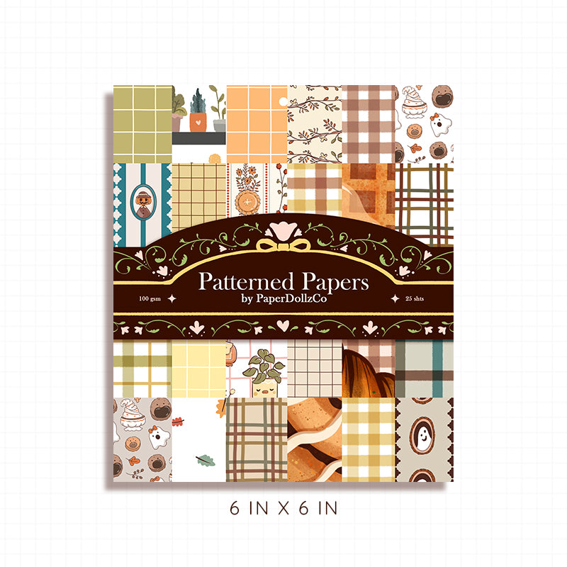 PaperDollzCo Patterned Papers | ppb001