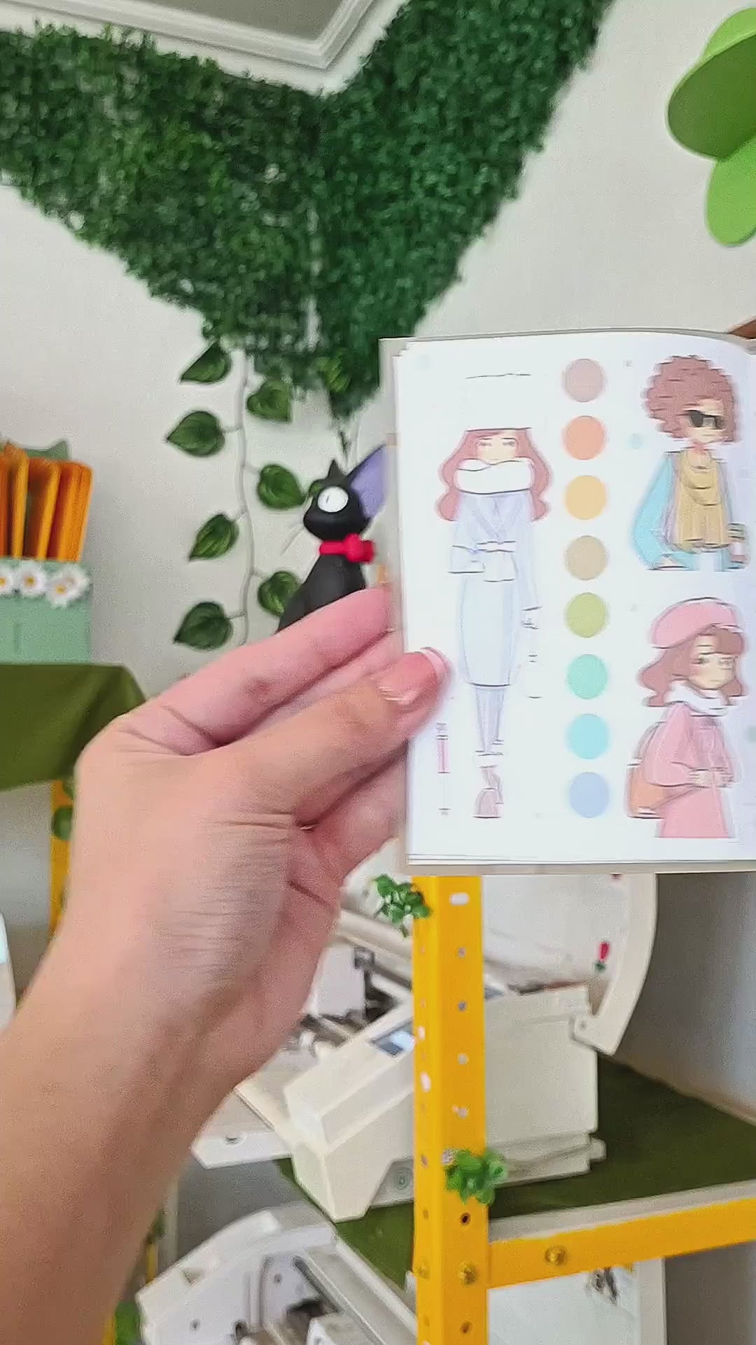 Winter Fashion PaperDollzCo Planner Sticker Book | CB003