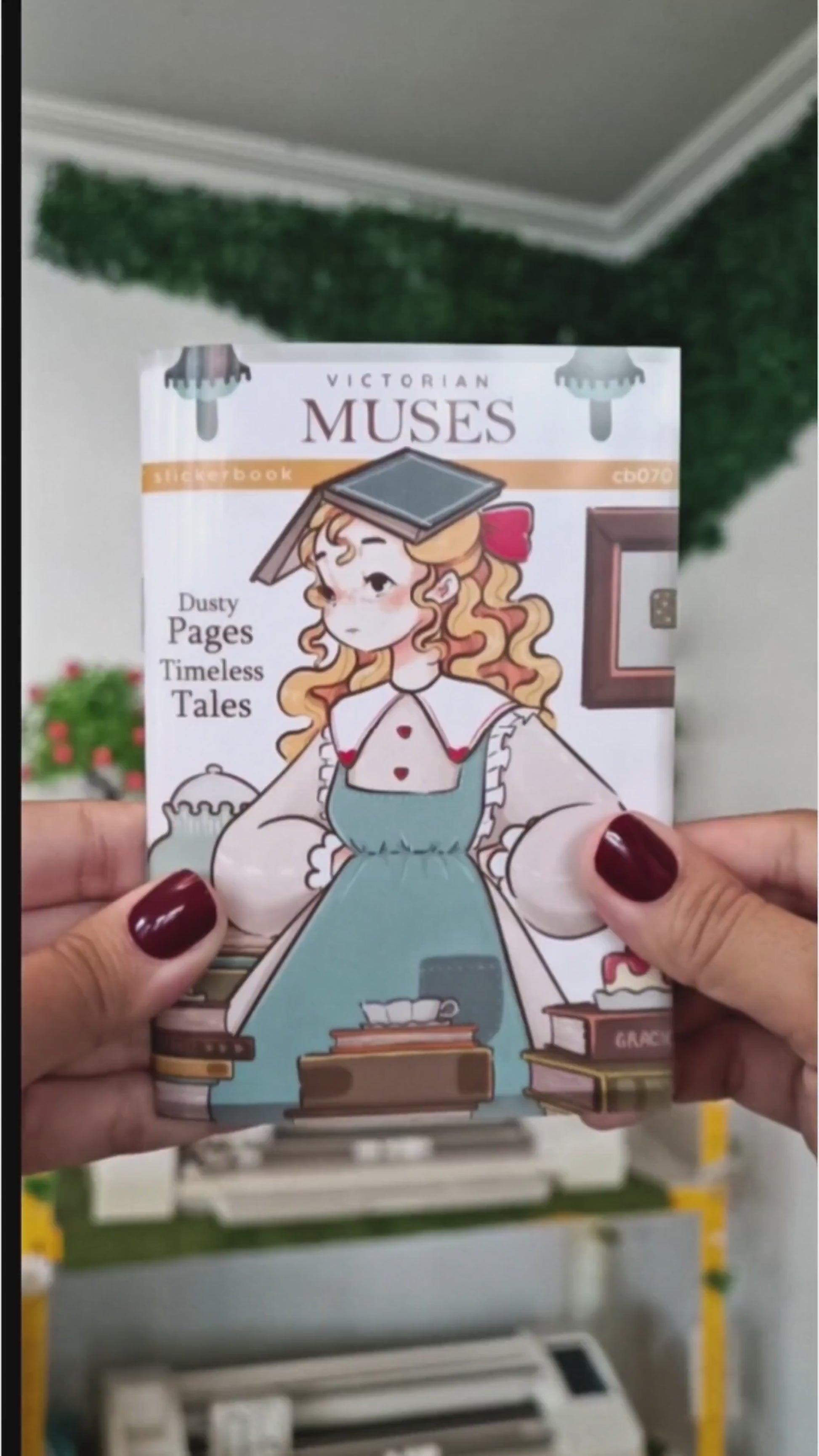 Victorian Muses | PaperDollzCo | Sticker Book | CB070