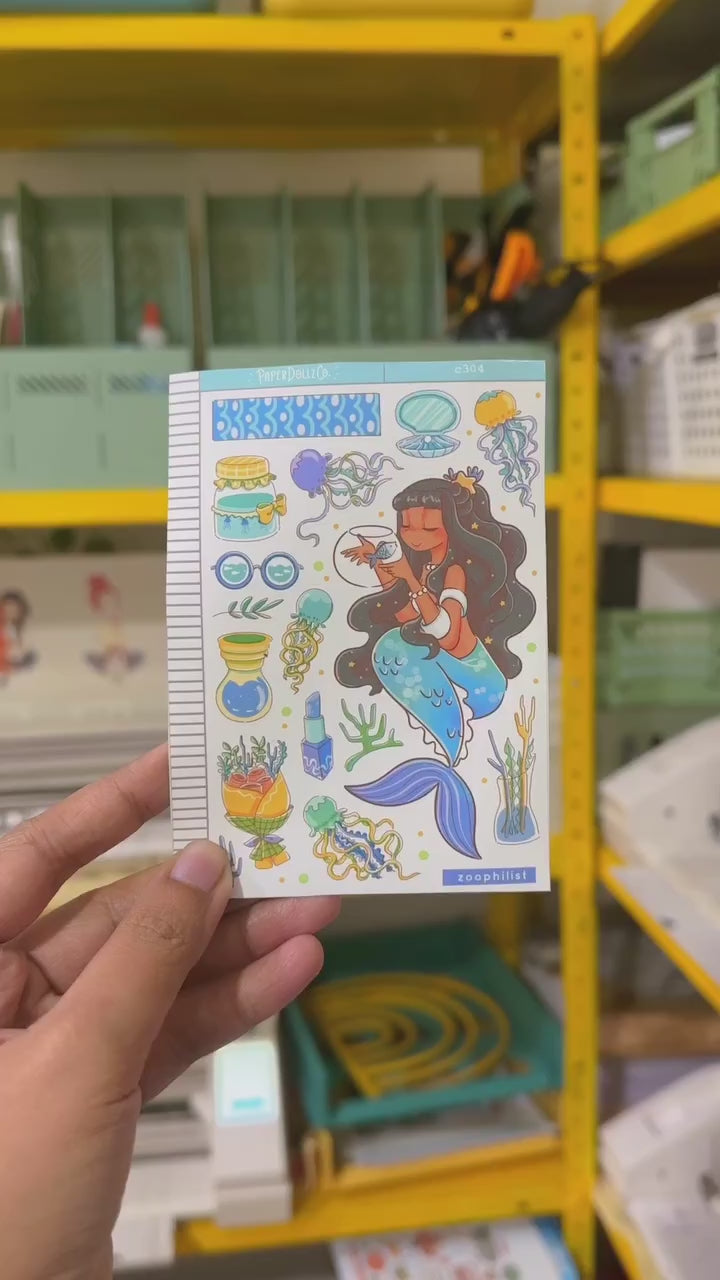 Stylish | The Modern Mermaids | Collections Stickers | C305