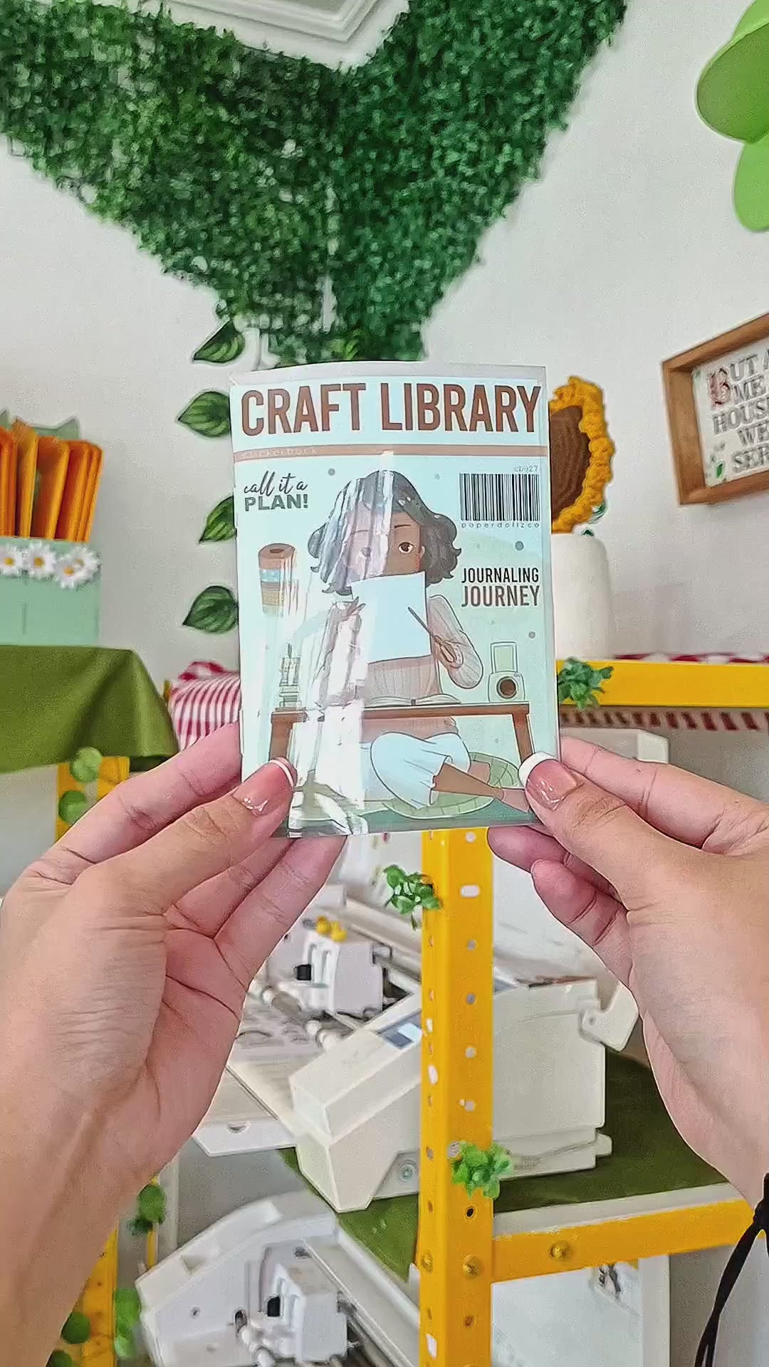 Craft Library PaperDollzCo Planner Sticker Book | CB027