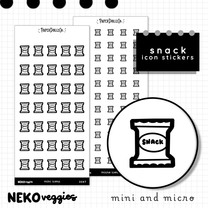 Snack | PaperDollzCo | Icon Sticker | i047