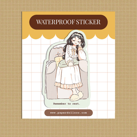 Waterproof Sticker | v009