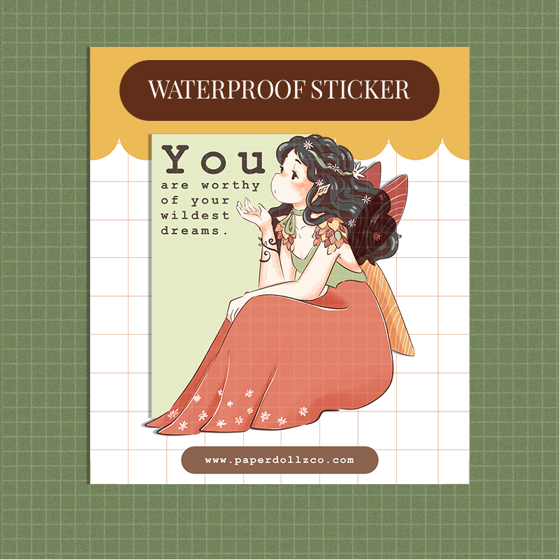 Waterproof Sticker | v014