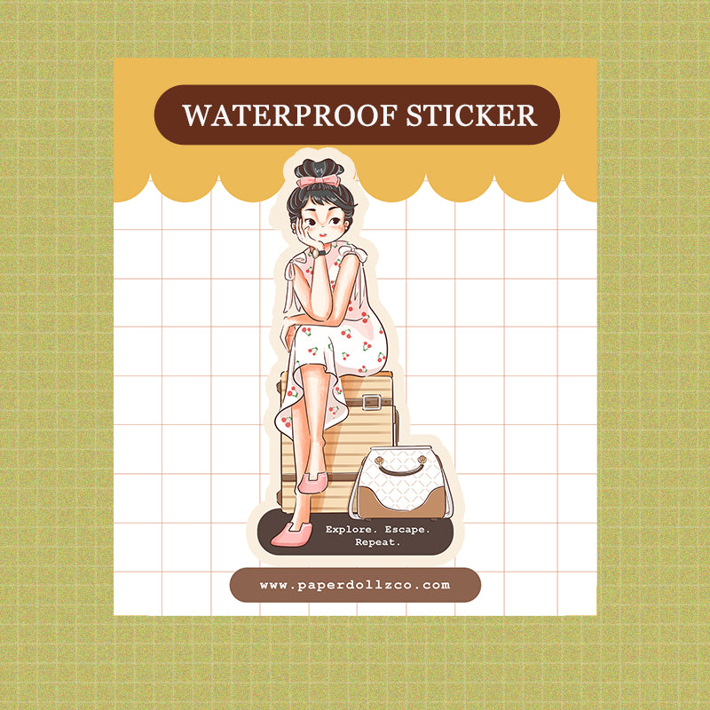 Waterproof Sticker | v017