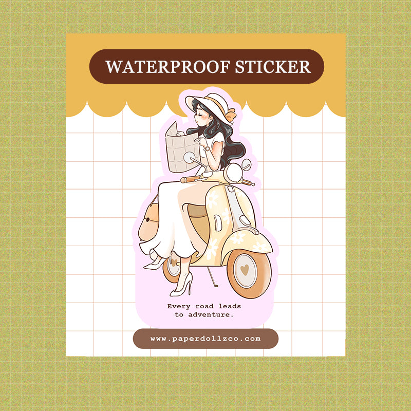 Waterproof Sticker | v018