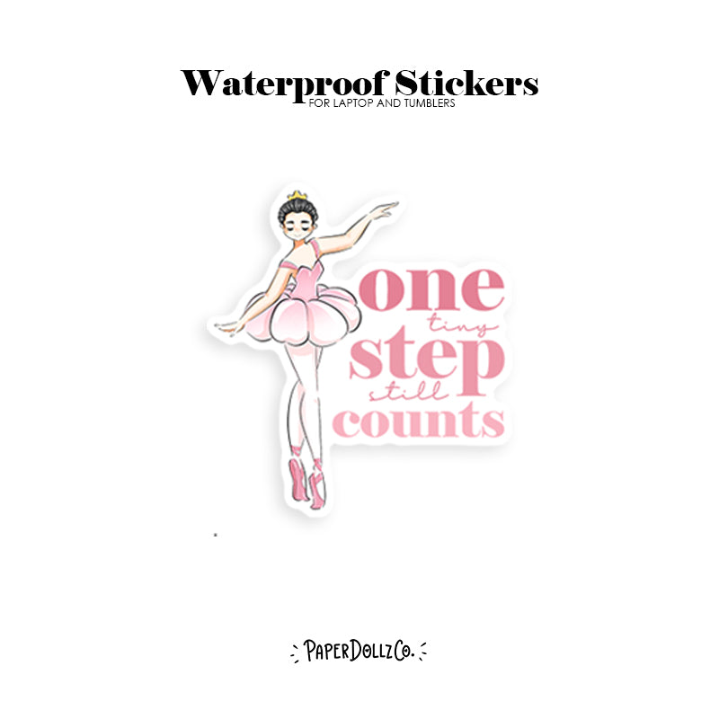 Ballerina | Waterproof Sticker | v030