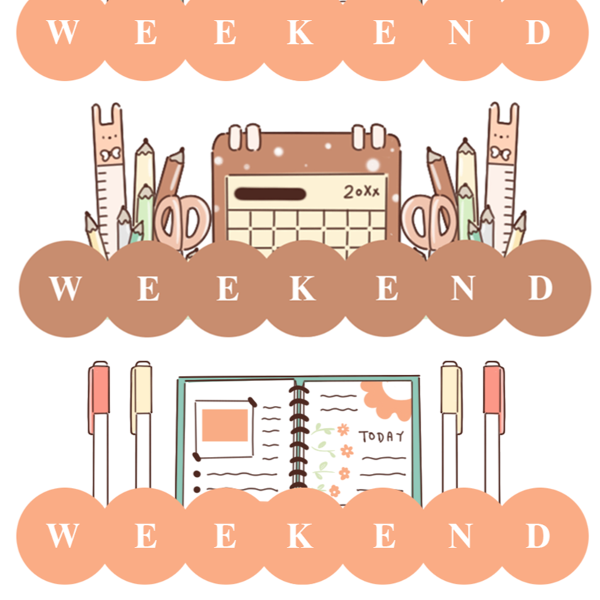 Weekend Stickers