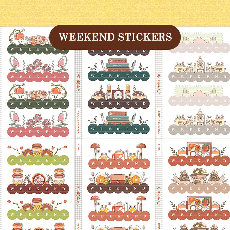 Paperdollzco Weekend Stickers Batch 2