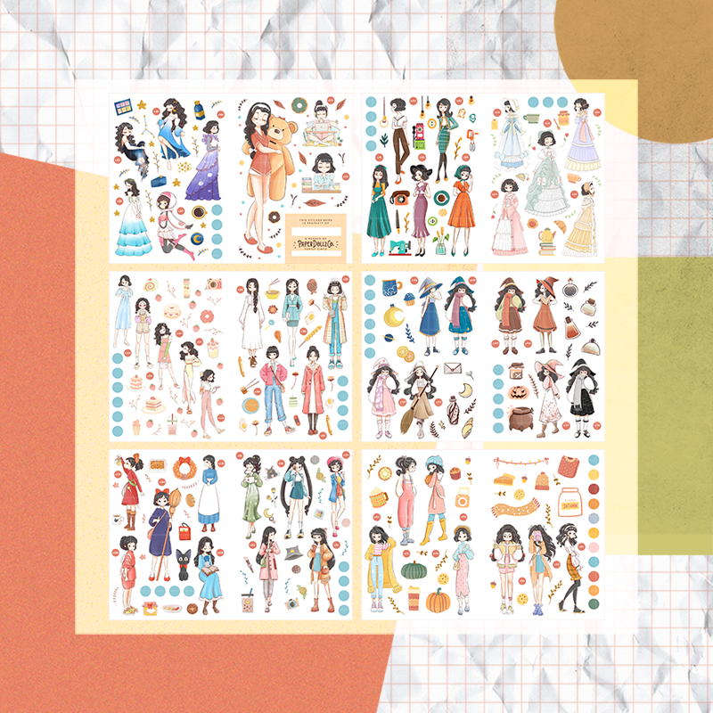 4th Anniversary Sticker Book | CB023