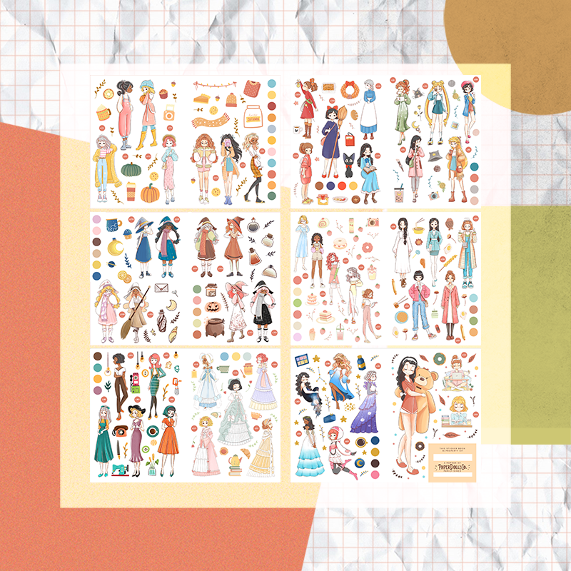 4th Anniversary Sticker Book | CB023
