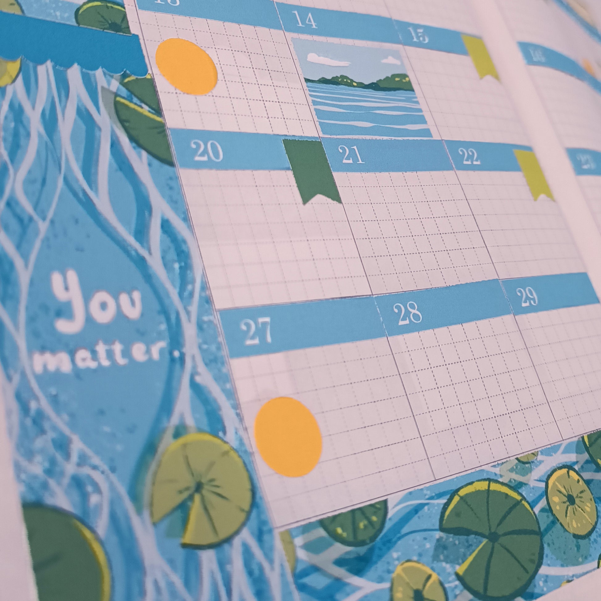 You Matter Hobonichi Monthly Kit Sticker - HCM003