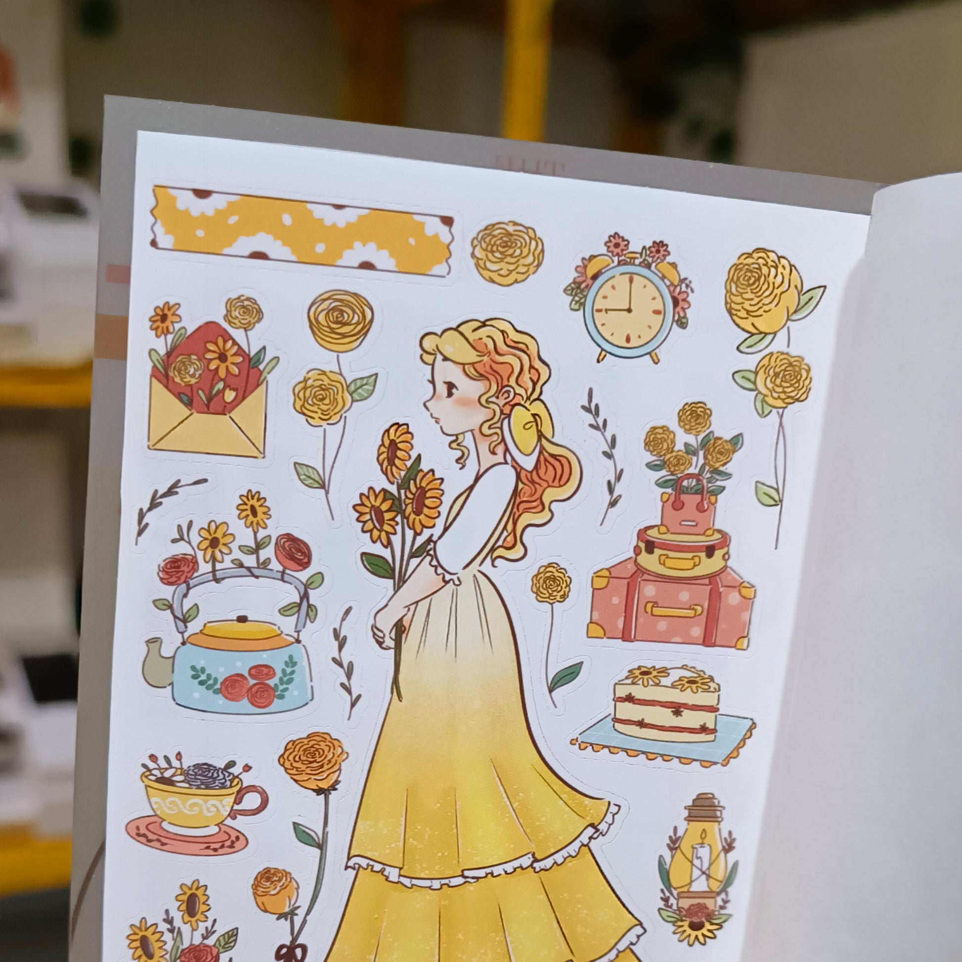 The Pretty Petal PaperDollzCo Planner Sticker Book | CB044