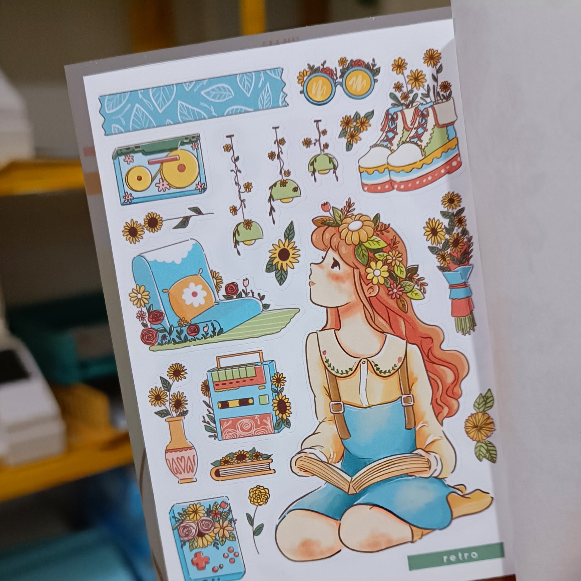 The Pretty Petal PaperDollzCo Planner Sticker Book | CB044