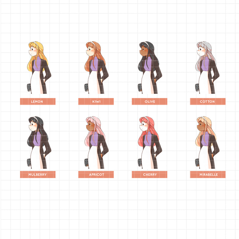 Bliss PaperDollzCo Planner Stickers | J277