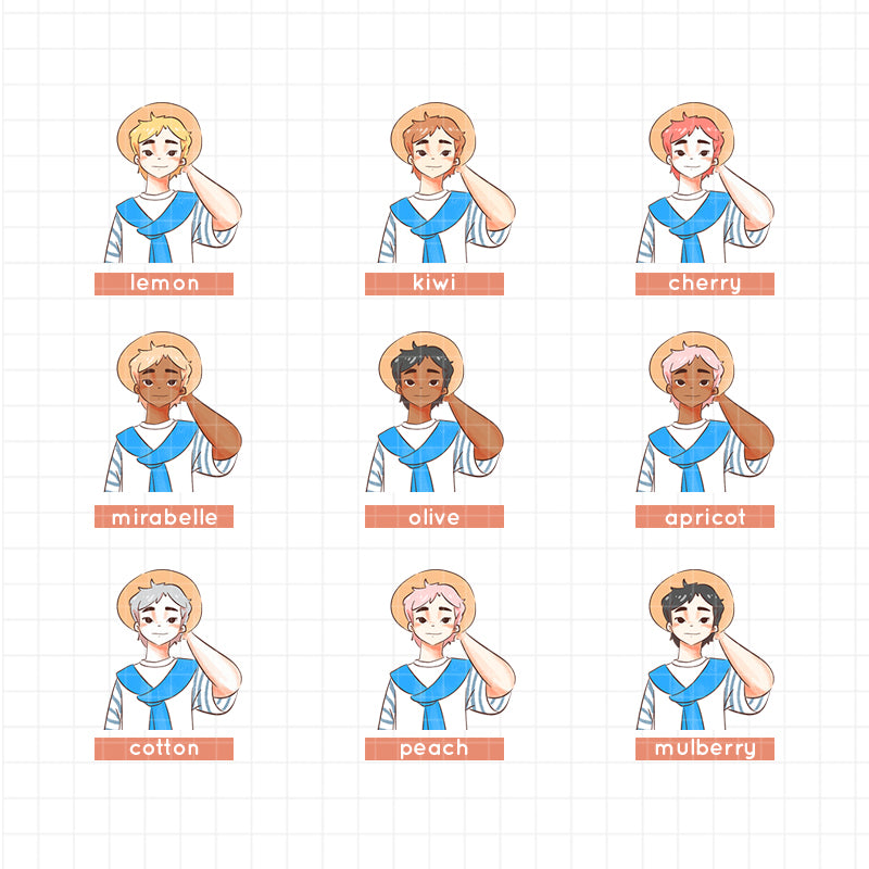 Travel Guy | Crush Confessions | Collections Stickers | C289