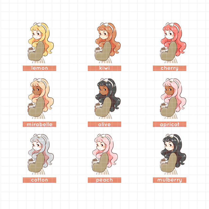 Office Girl | Story of Us | Collections Stickers | C296