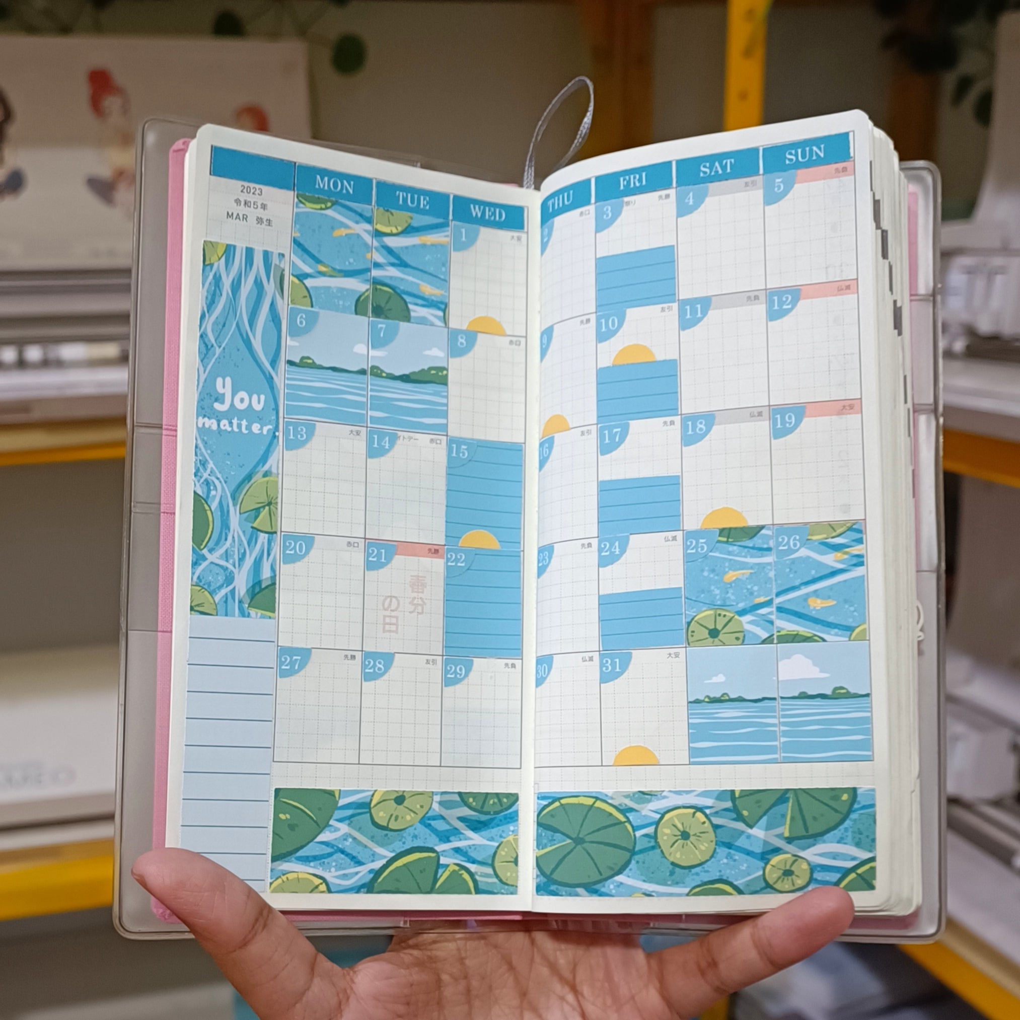 You Matter | Hobonichi Weeks Monthly Kit Sticker - HWM003