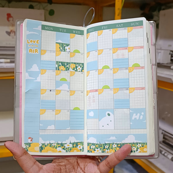 Love is in the Air Hobonichi Monthly Kit Sticker