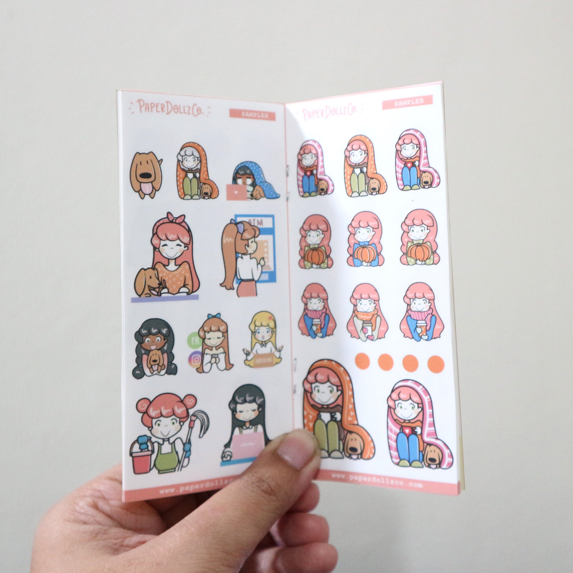 Functional | PaperDollzCo | Activity Sticker Book | FB002