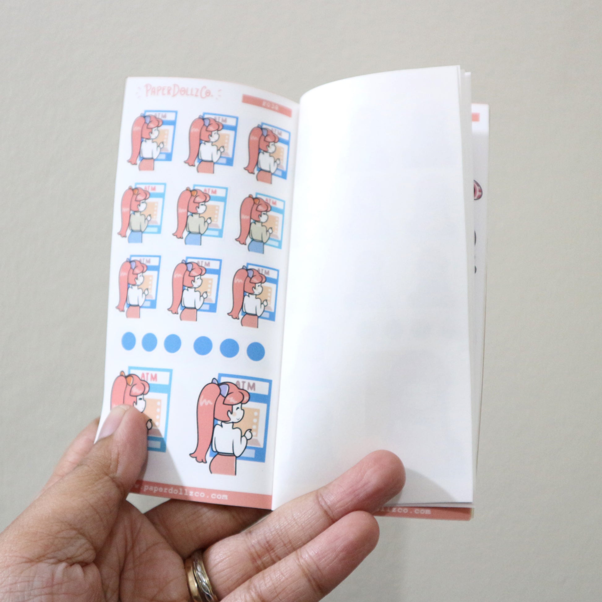 Functional | PaperDollzCo | Activity Sticker Book | FB002