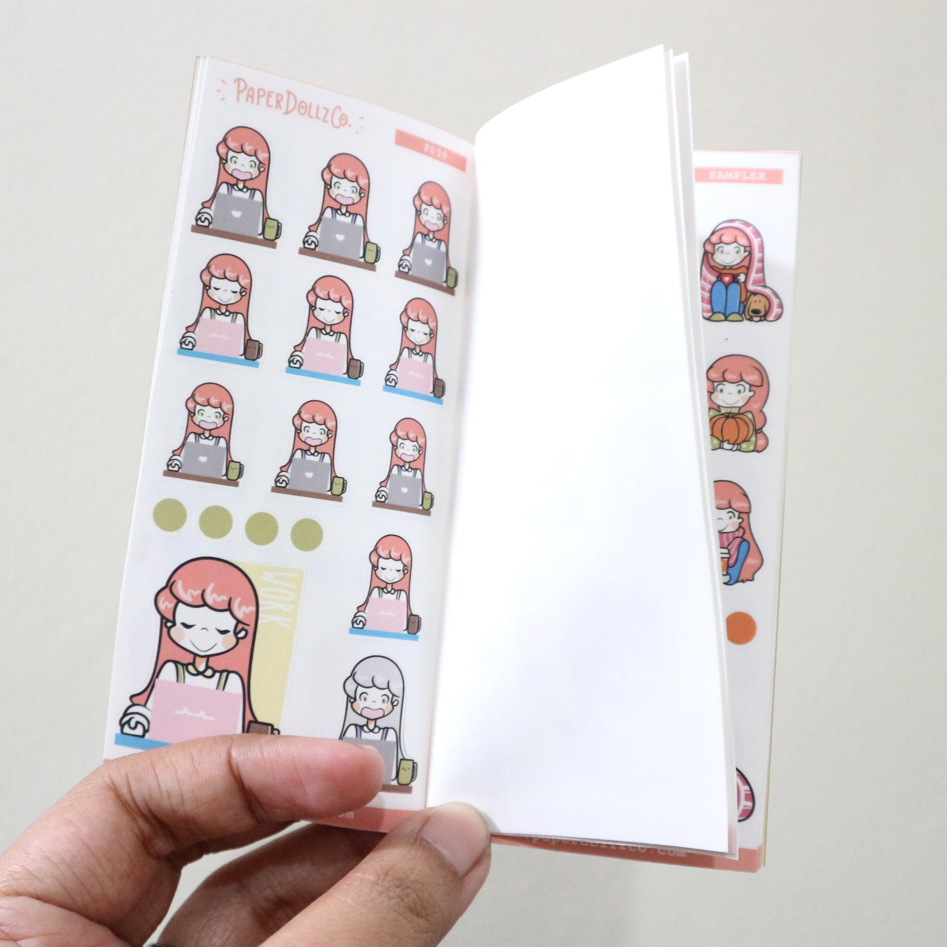 Functional | PaperDollzCo | Activity Sticker Book | FB002