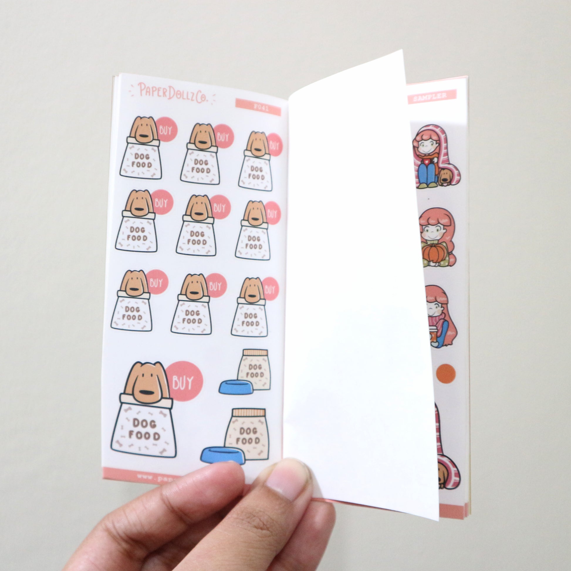 Functional | PaperDollzCo | Activity Sticker Book | FB002