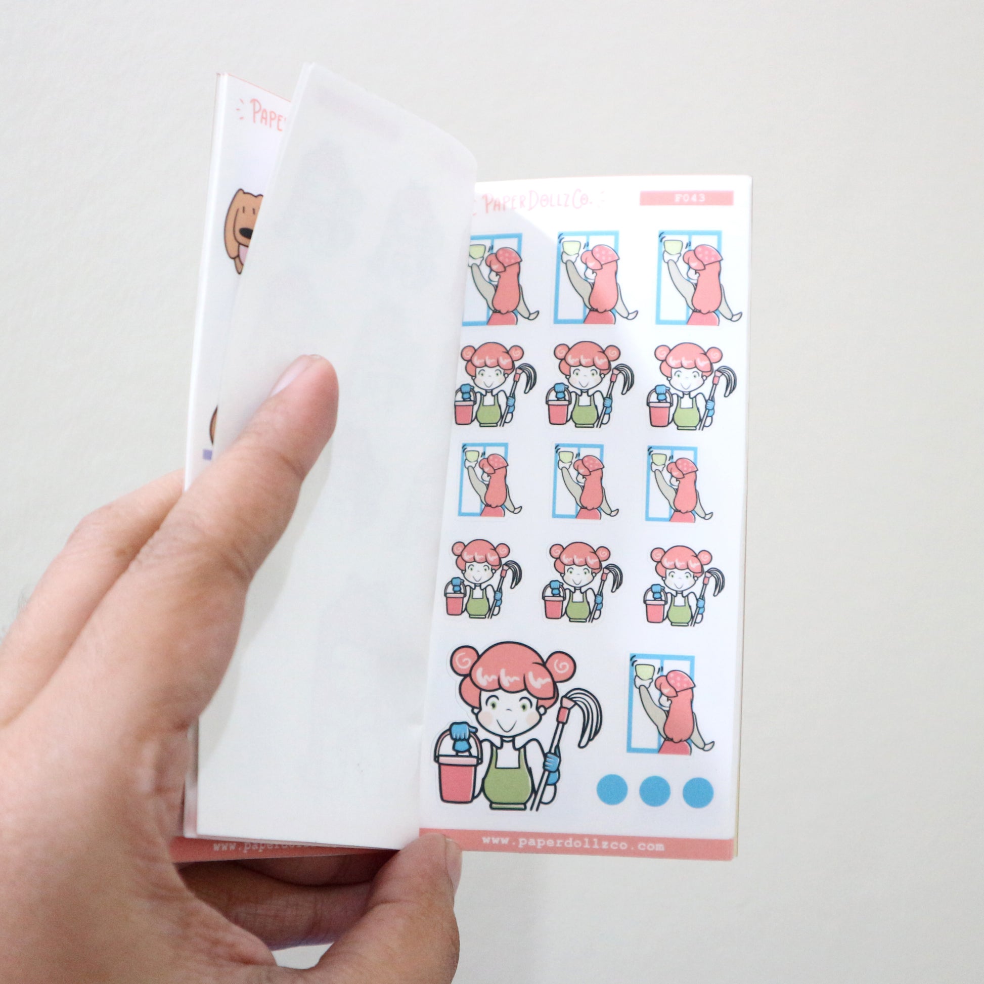 Functional | PaperDollzCo | Activity Sticker Book | FB002