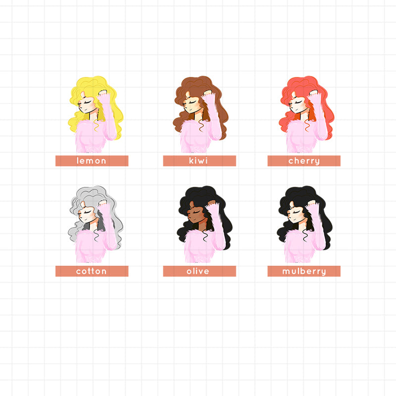 PaperDollzCo So Cold Planner Sticker | J012a
