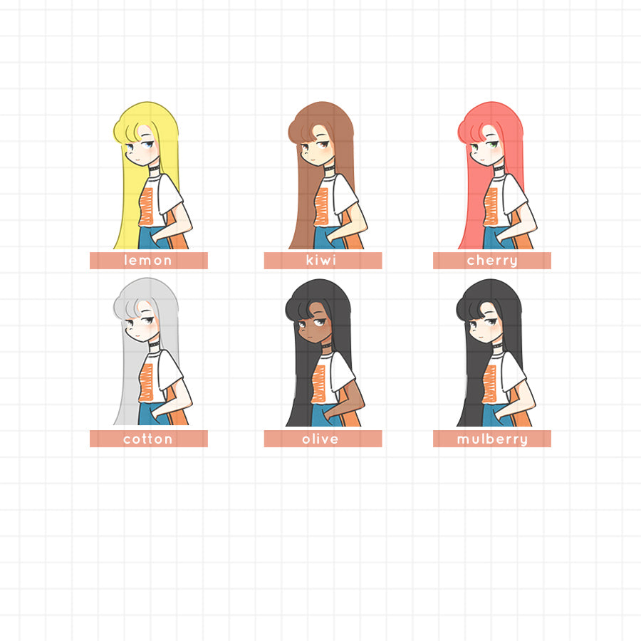 PaperDollzCo 90's Planner Sticker | J054b